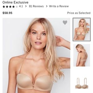 VS Body by Bombshell multi-way Bra (new Tag on)